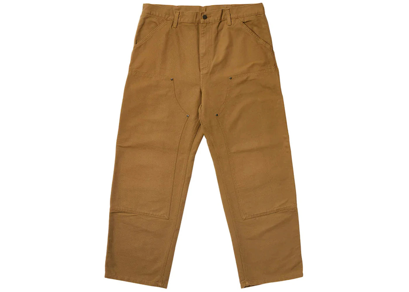 Palace x Carhartt WIP Double Knee Pant Hamilton Brown