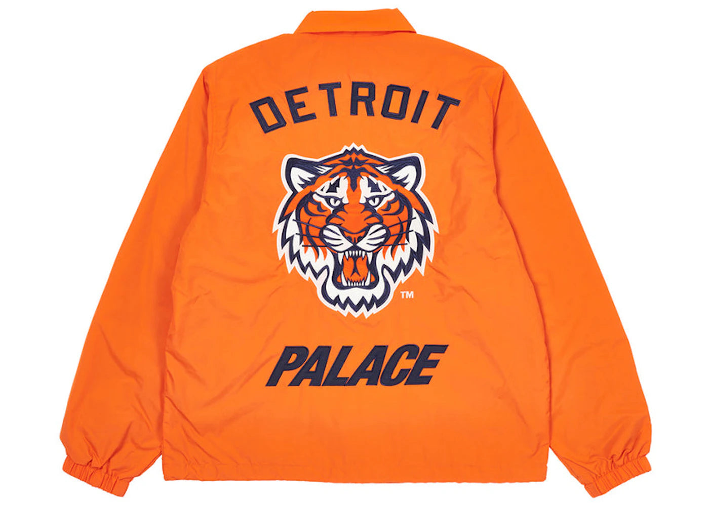 Palace x Detroit Tigers New Era Coach Jacket Orange