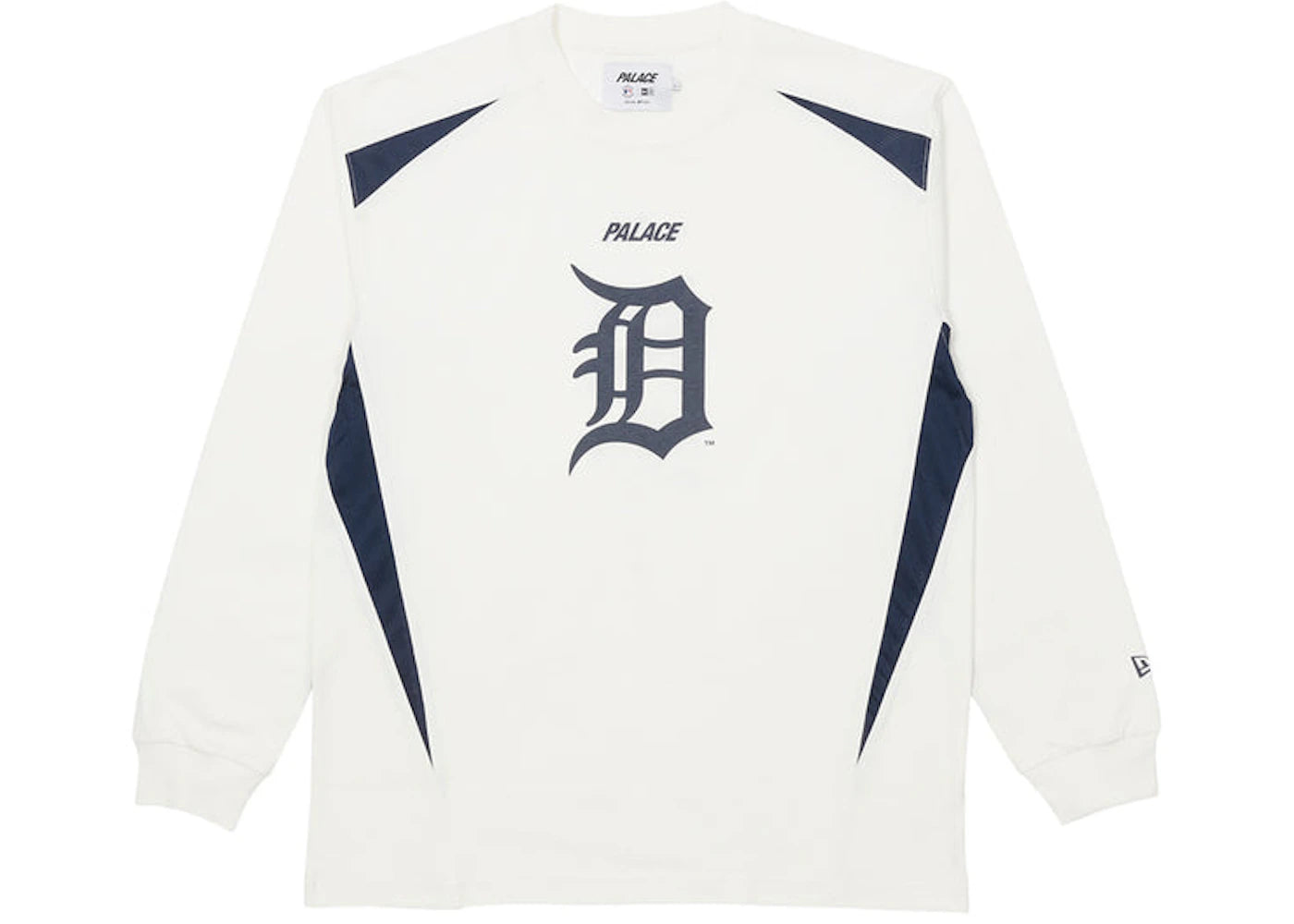 Palace x Detroit Tigers New Era Longsleeve White