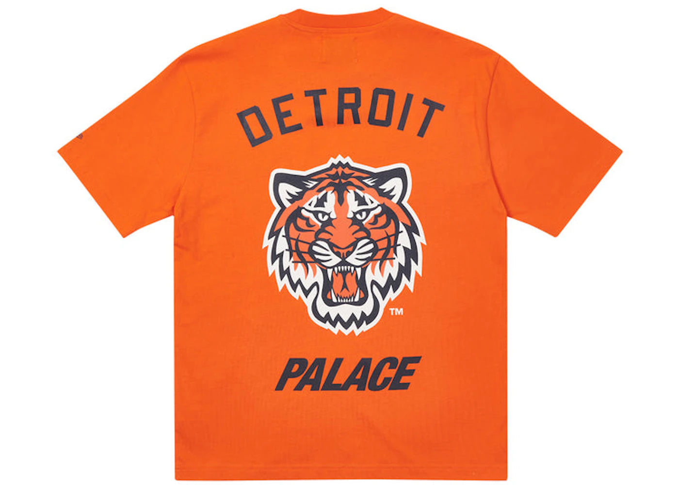 Palace x Detroit Tigers New Era T-shirt Orange