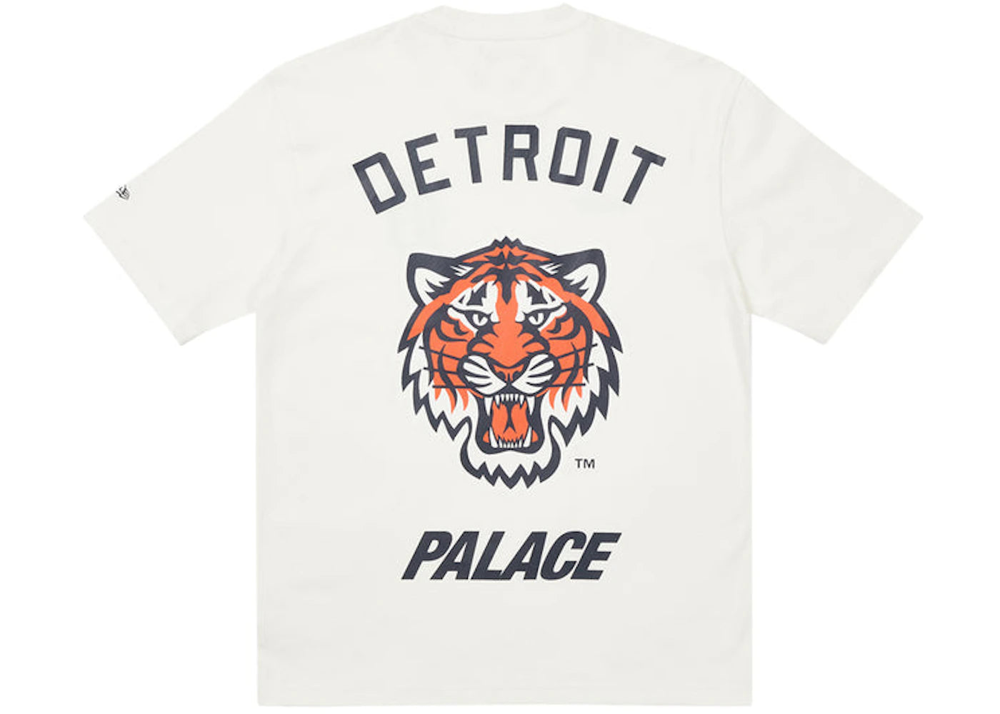Palace x Detroit Tigers New Era T-shirt White