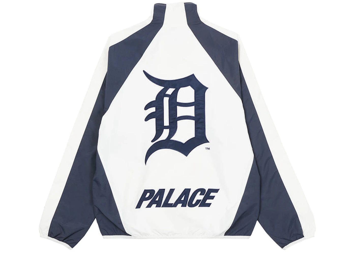 Palace x Detroit Tigers New Era Track Top White/Navy