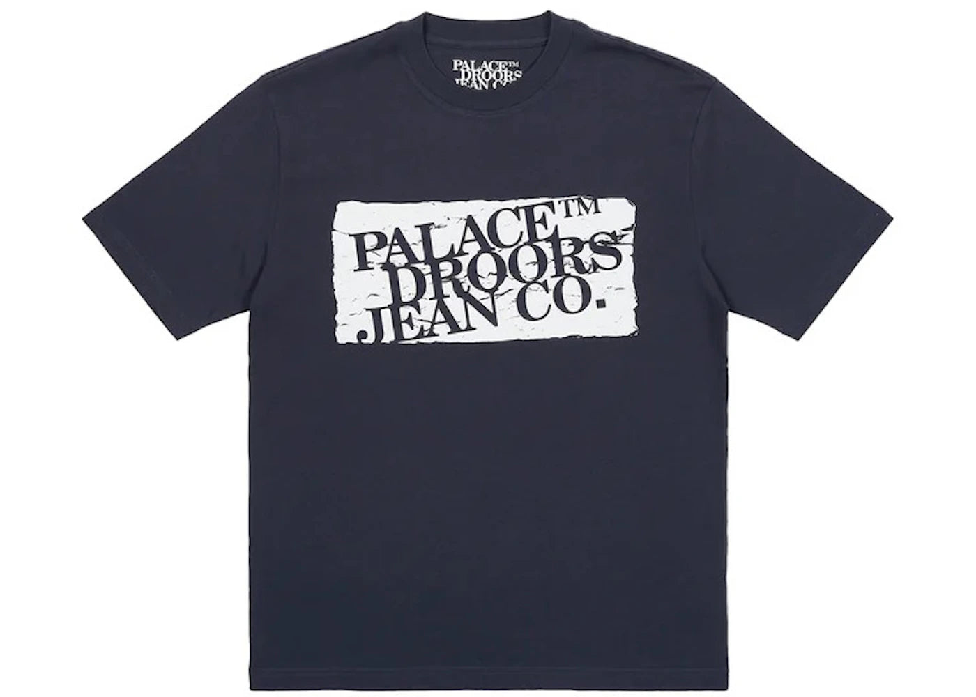 Palace x Droors T-Shirt Navy