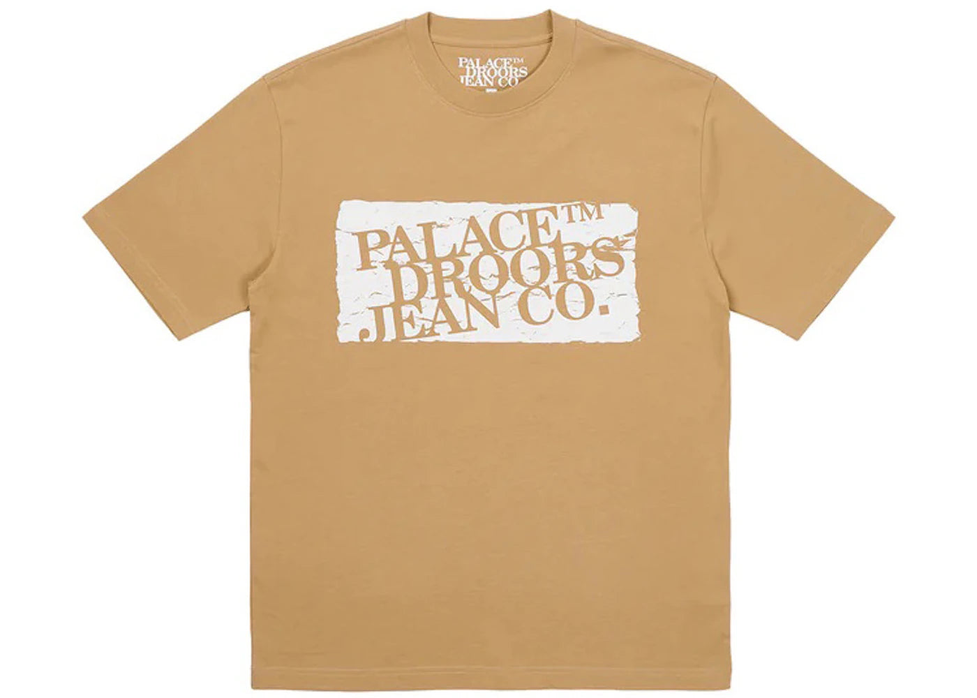 Palace x Droors T-Shirt Sand