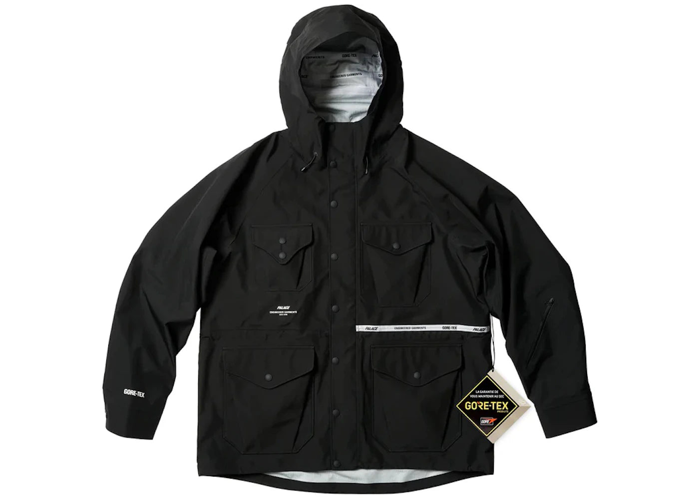 Palace x Engineered Garments Gore-Tex Field Parka Black