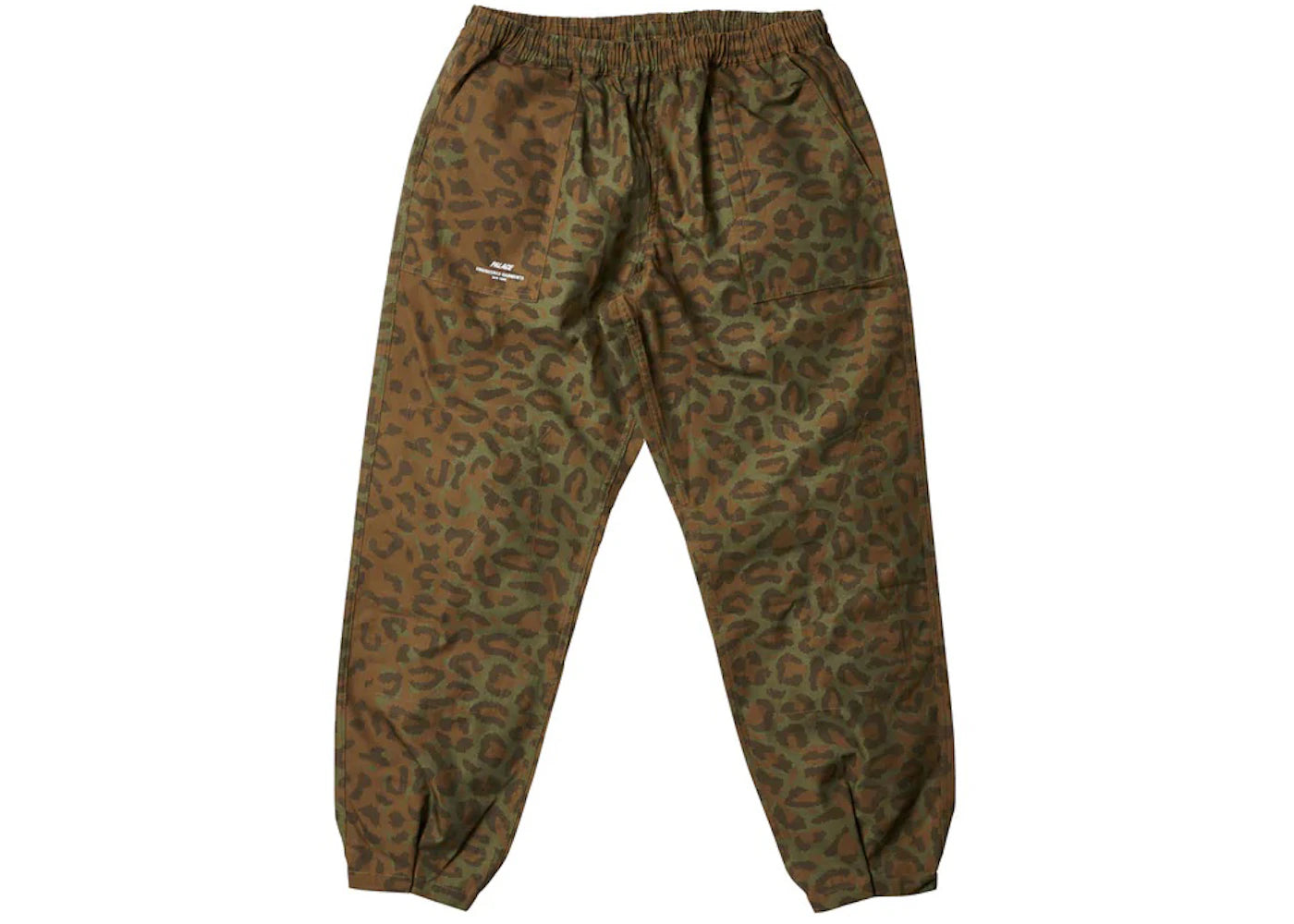 Palace x Engineered Garments Ripstop Washed Track Bottoms Cheetah