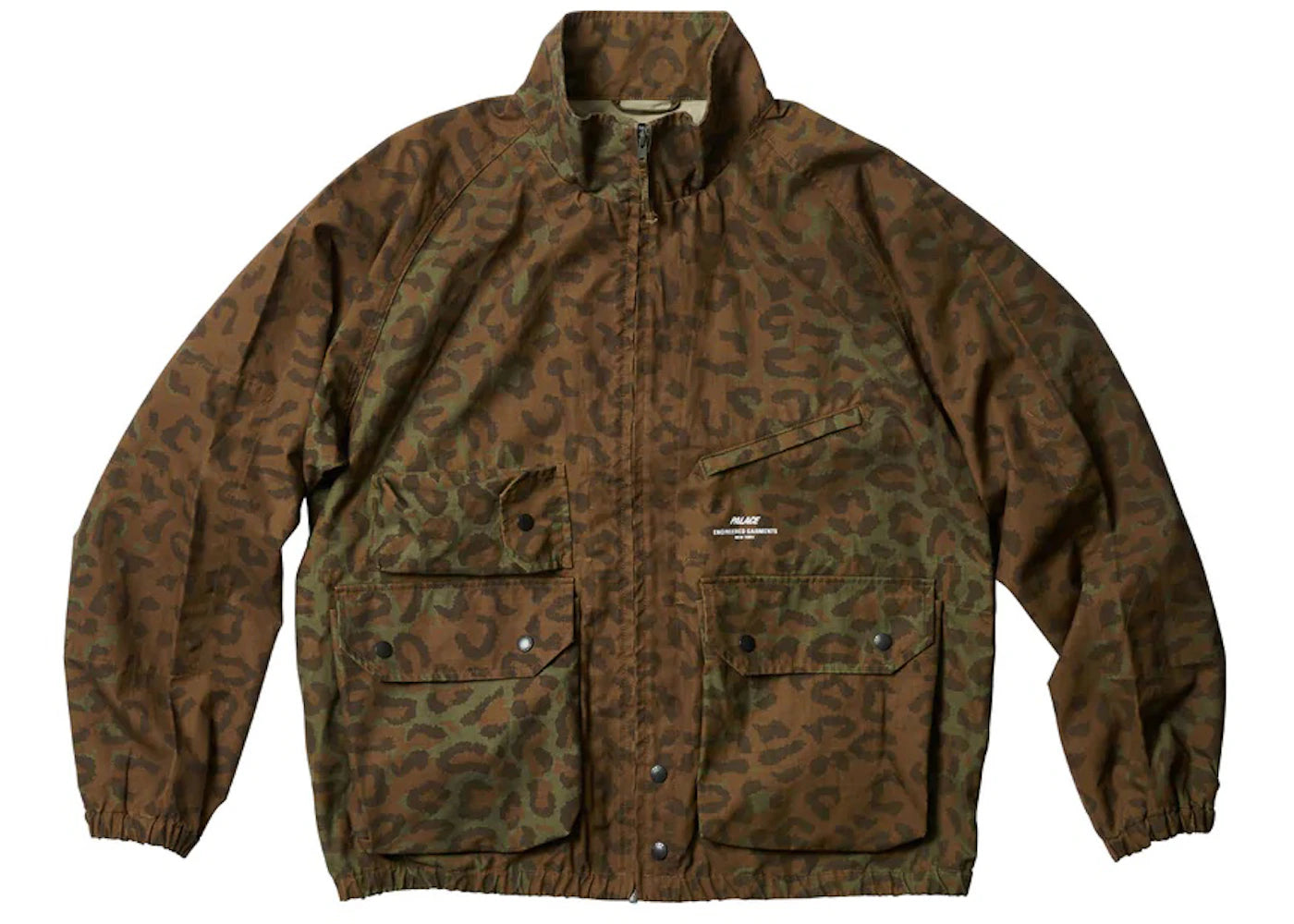 Palace x Engineered Garments Ripstop Washed Track Jacket Cheetah