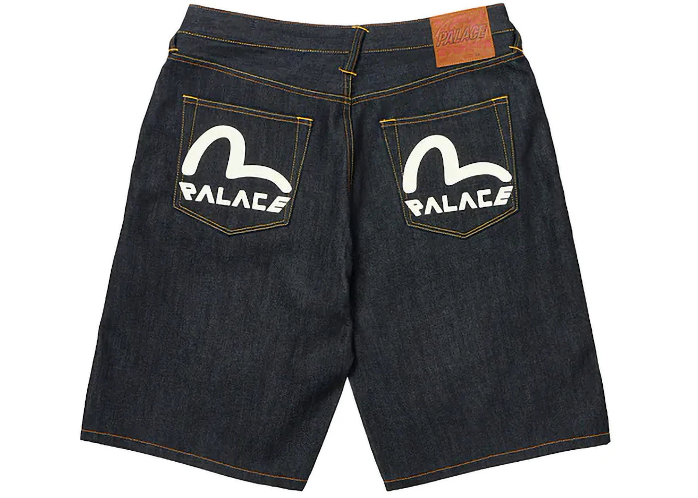 Palace x Evisu Long Denim Short Raw