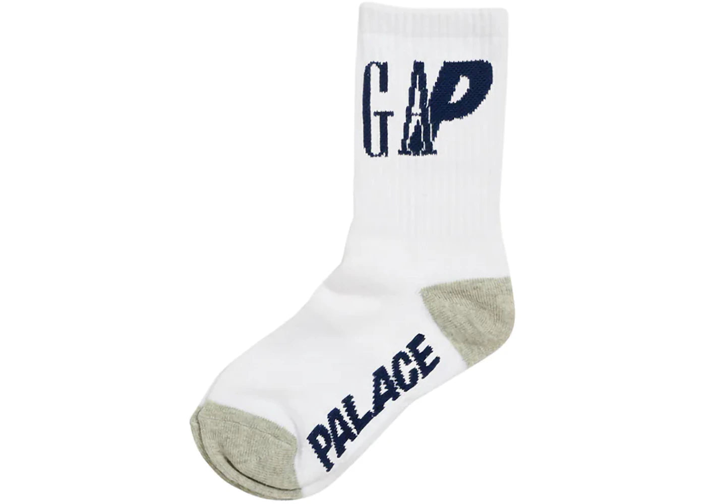 Palace x Gap Kids Socks White