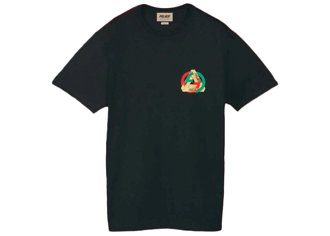 Palace x Gucci Printed Heavy Cotton Jersey T-shirt Black