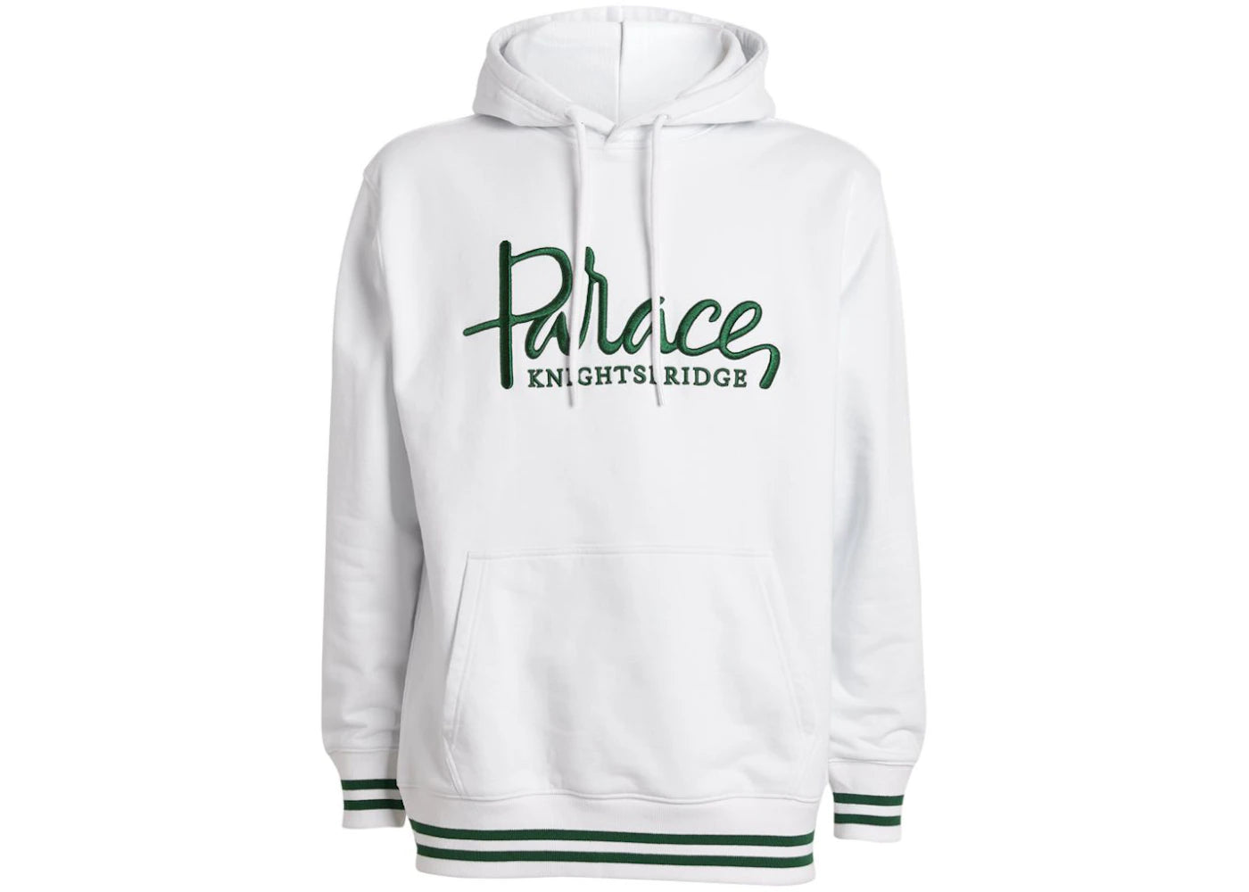 Palace x Harrods Embroidered Logo Hoodie White