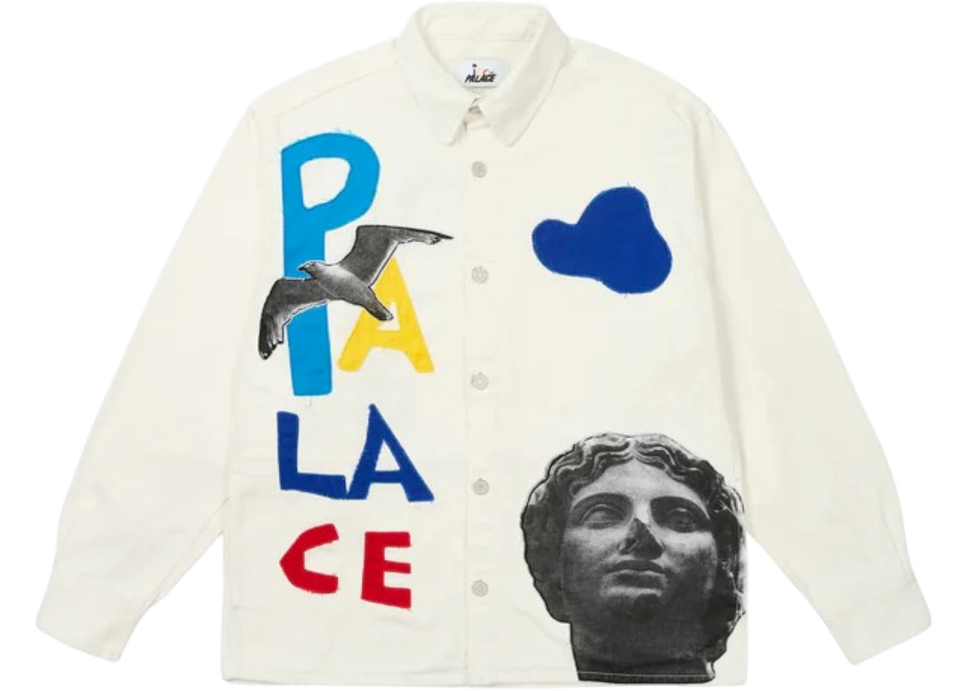 Palace x JCC+ Denim Work Jacket White