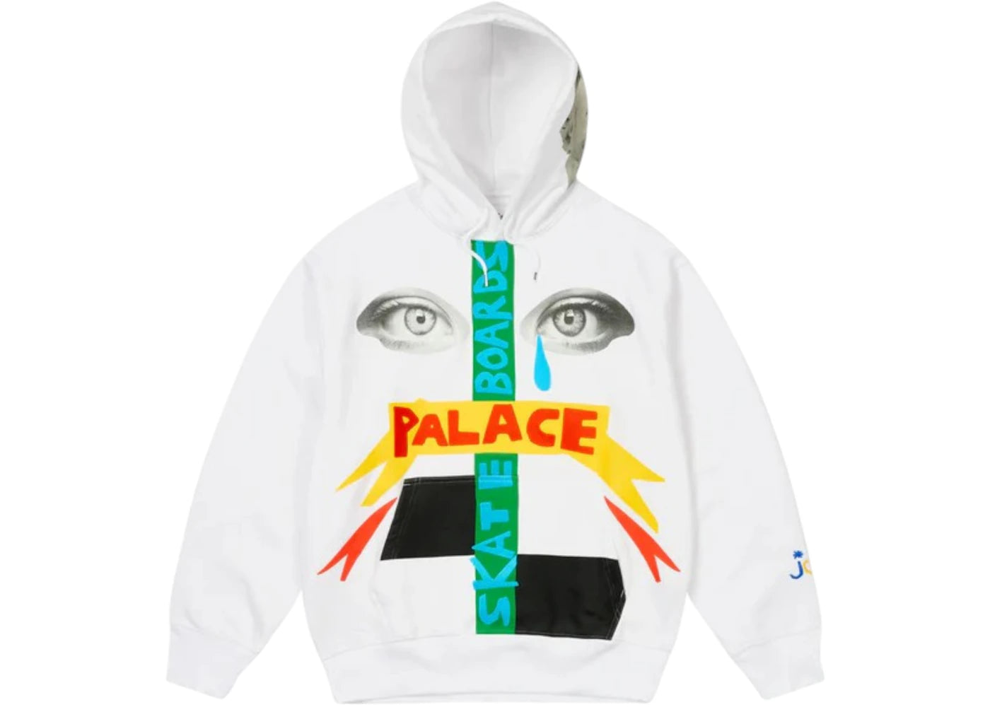 Palace x JCC+ Hood White