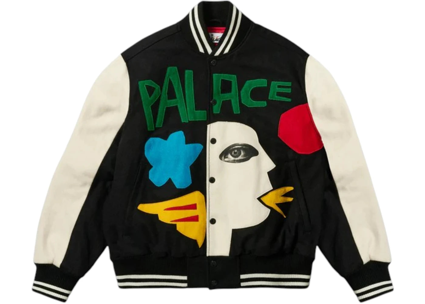 Palace x JCC+ Varsity Jacket Black
