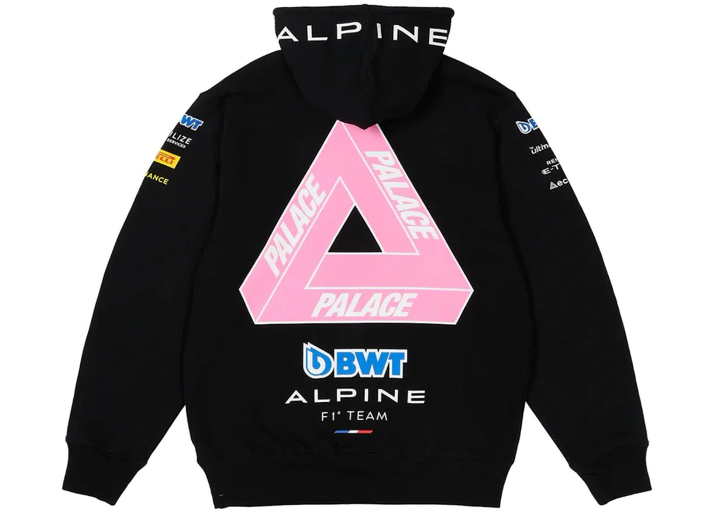 Palace x Kappa For Alpine Hood Black