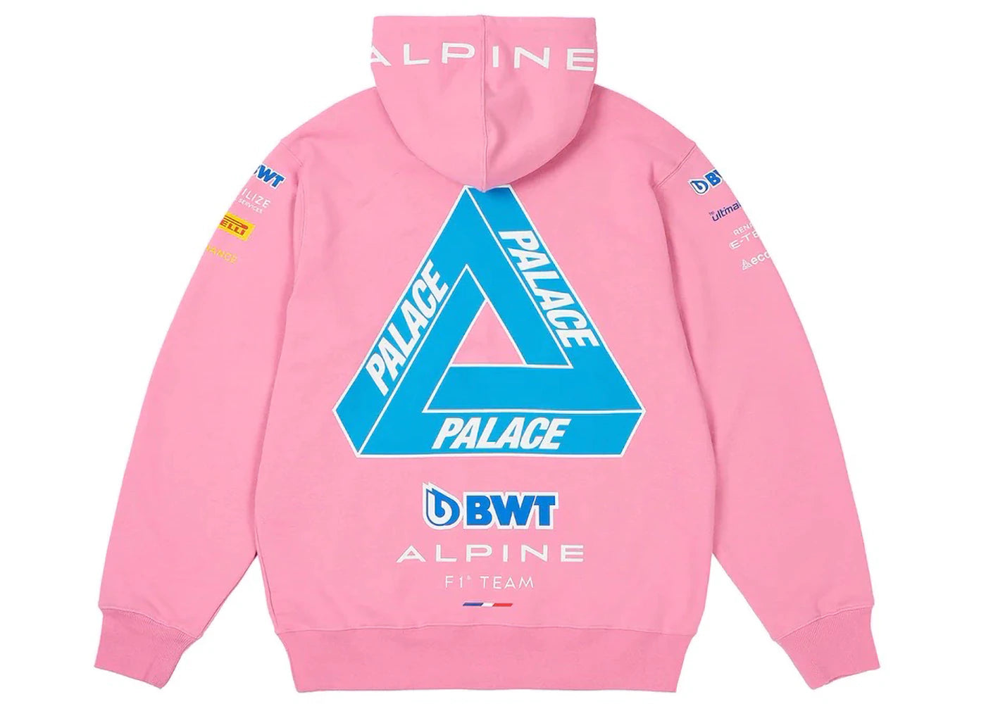 Palace x Kappa For Alpine Hood Pink