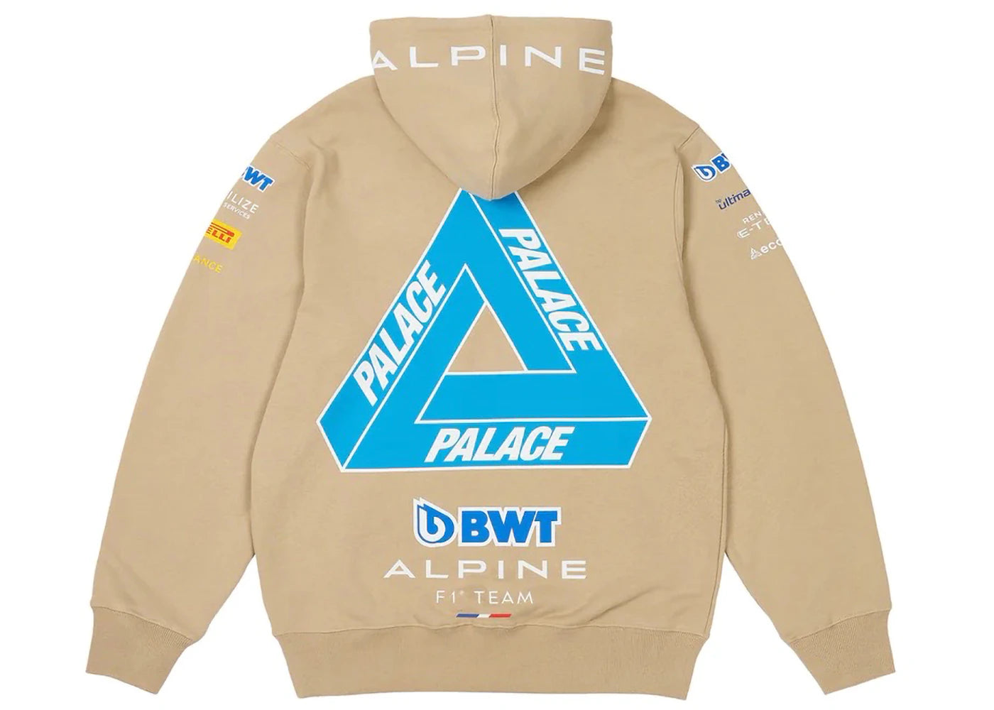 Palace x Kappa For Alpine Hood Tan