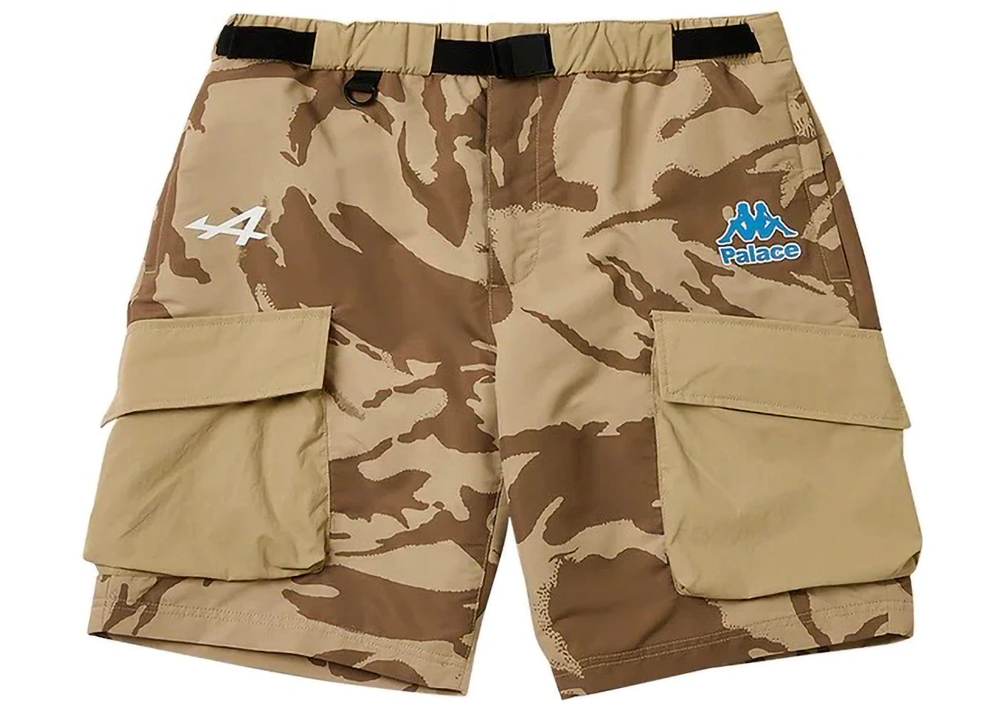 Palace x Kappa For Alpine Nylon Pit Short Desert Camo