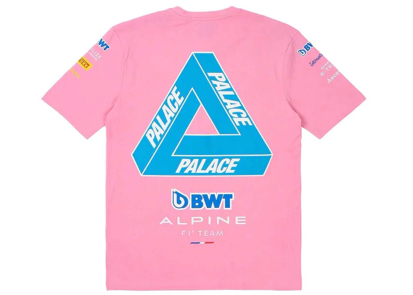 Palace x Kappa For Alpine T-shirt Pink