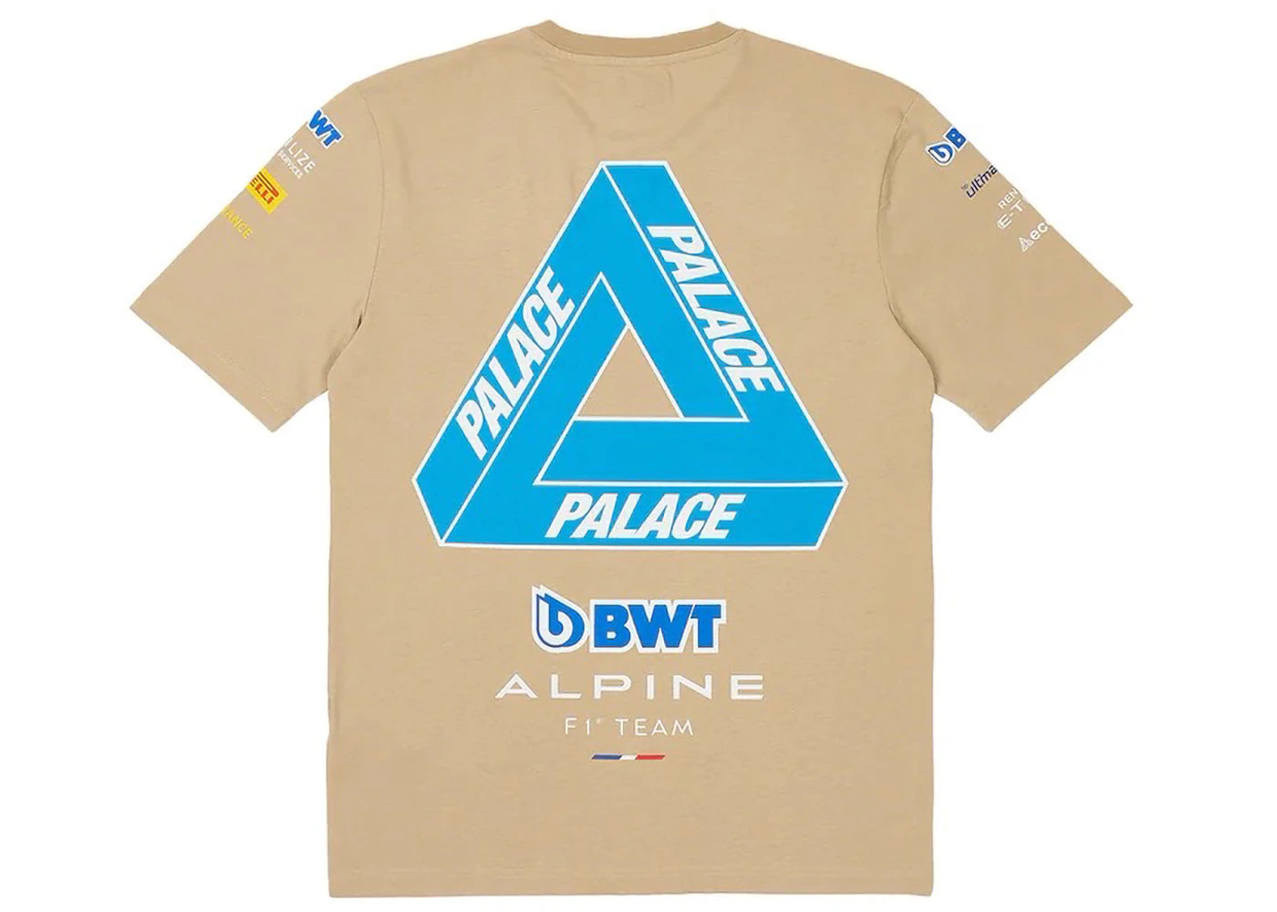 Palace x Kappa For Alpine T-shirt Tan