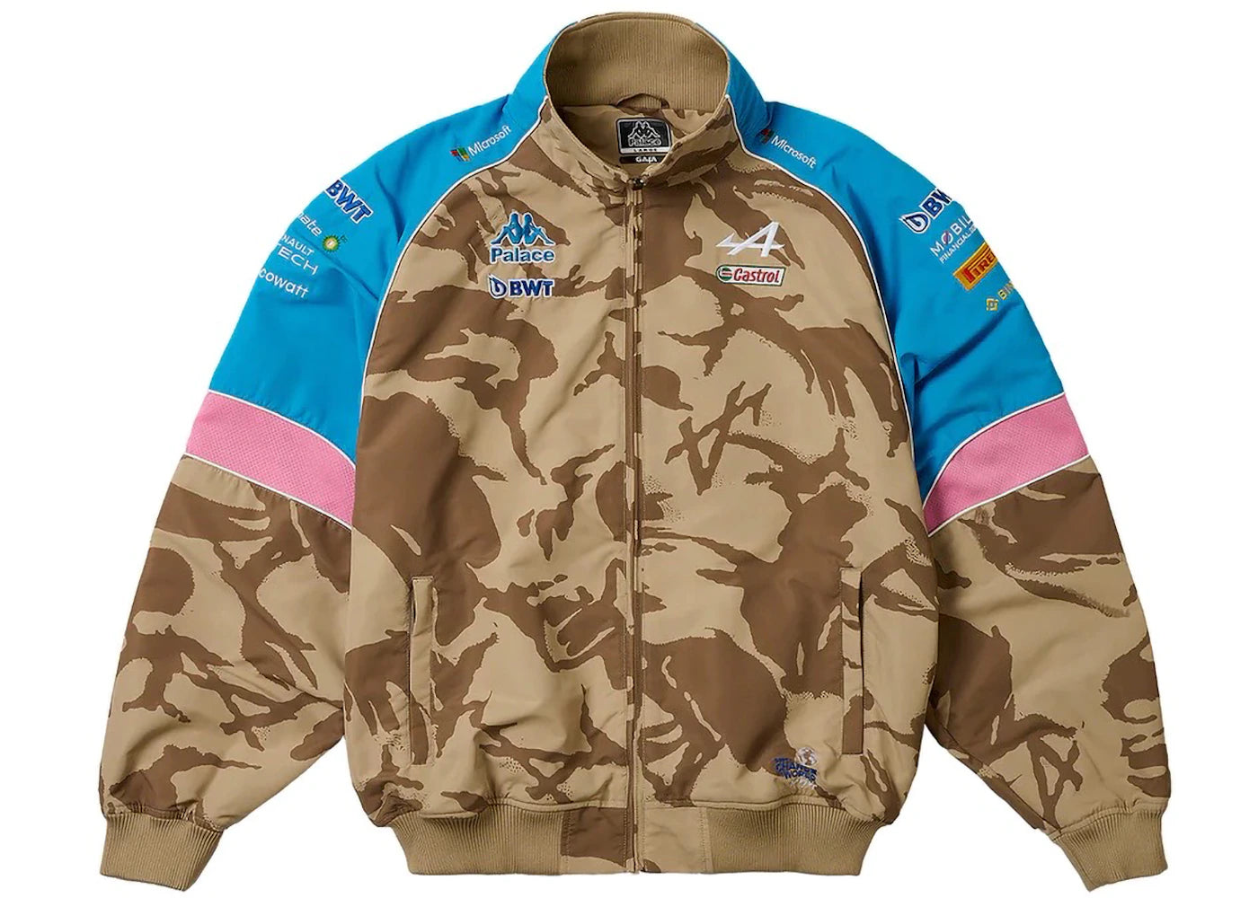 Palace x Kappa For Alpine Tracksuit Top Desert Camo