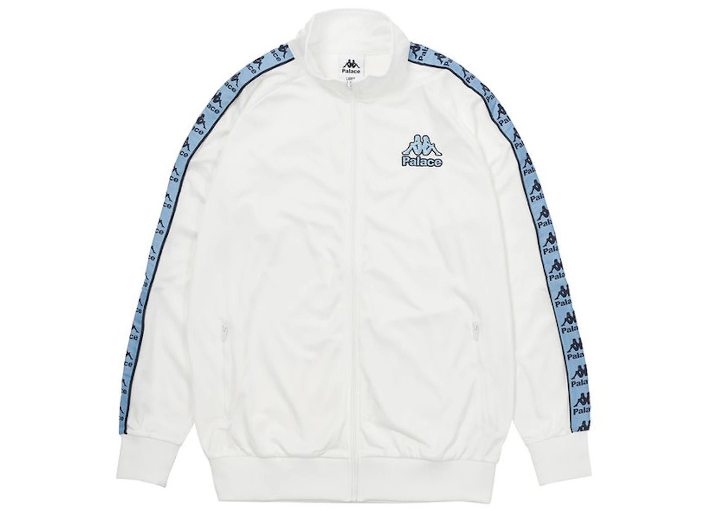 Palace x Kappa Track Top White