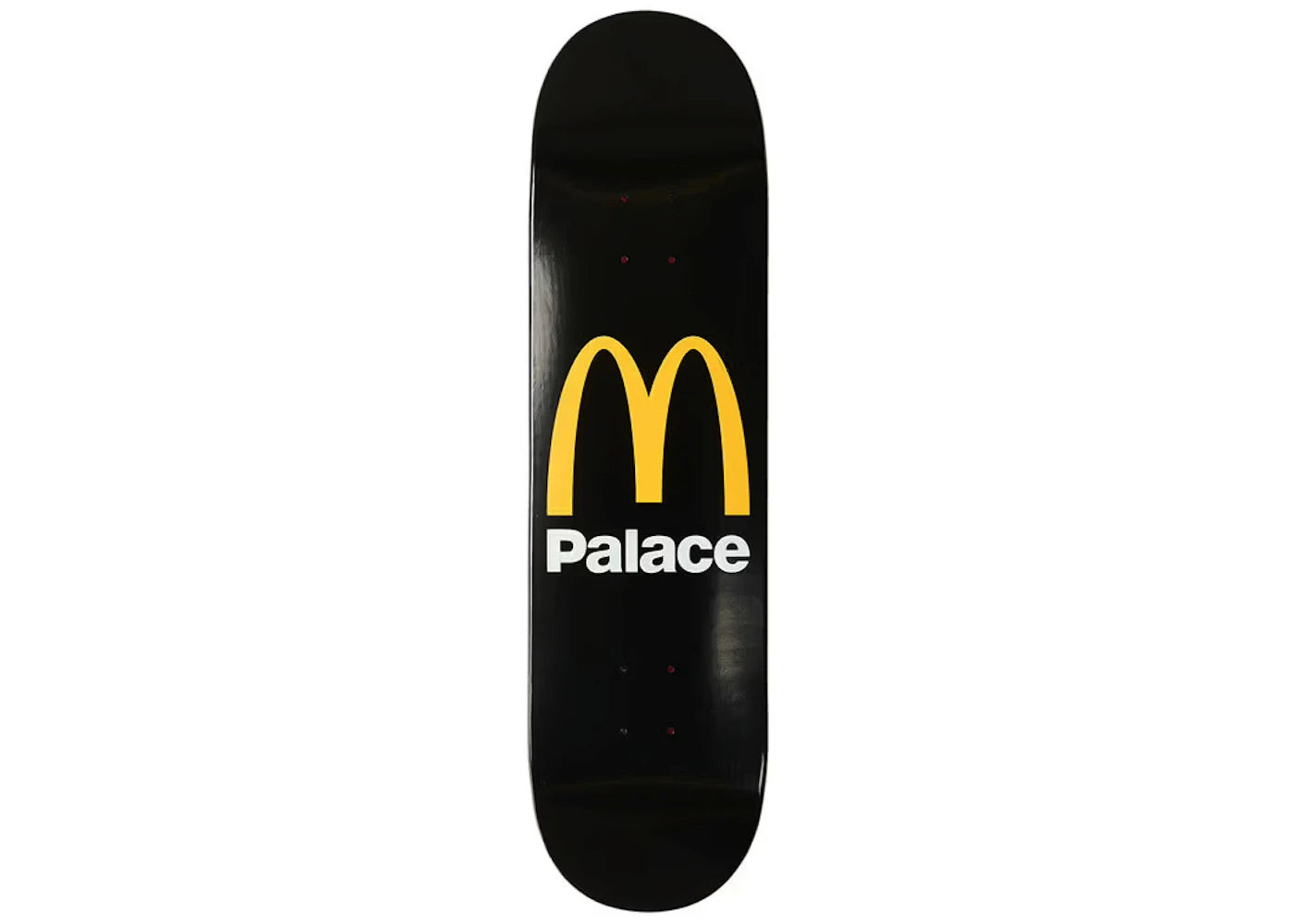 Palace x McDonald's Logo Skateboard Deck Black