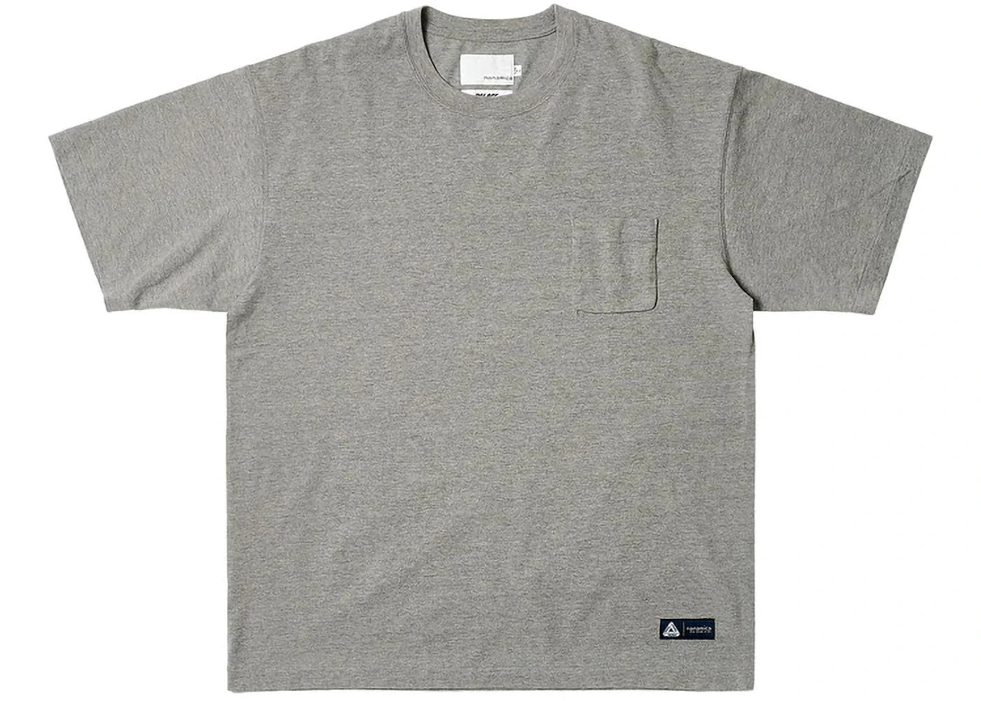 Palace x Nanamica Pocket T-Shirt Heather Grey