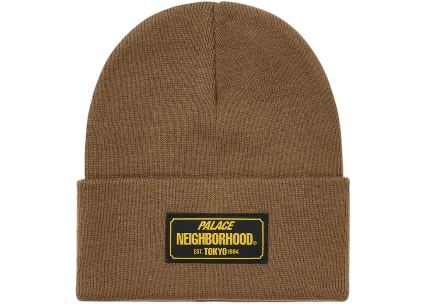 Palace x Neighborhood Beanie Tan