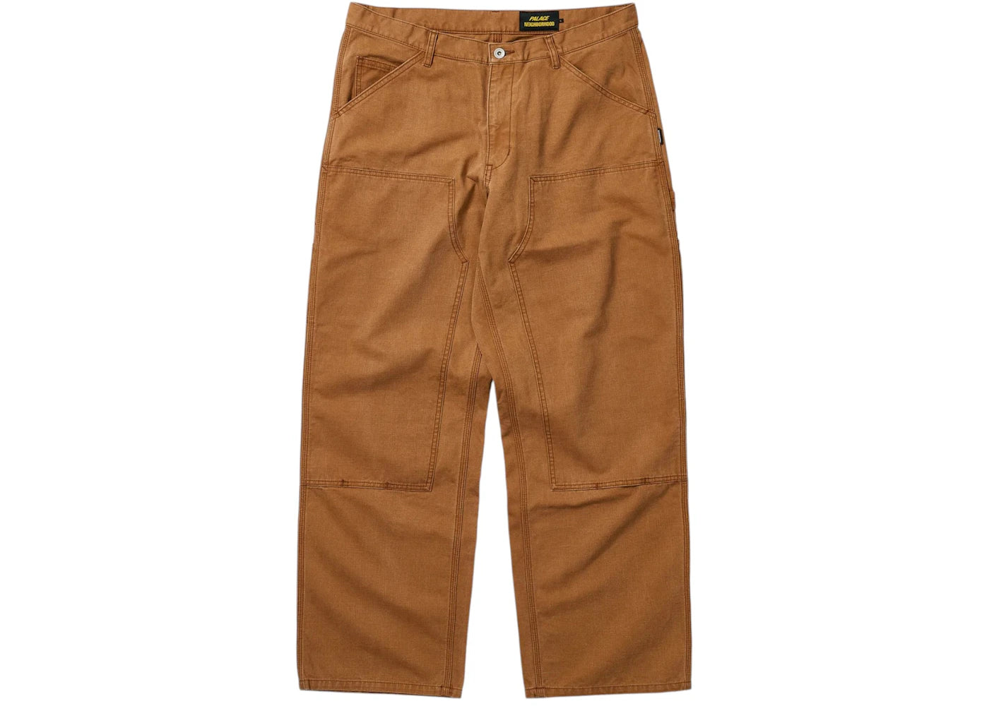 Palace x Neighborhood Duck Painter Pants Brown