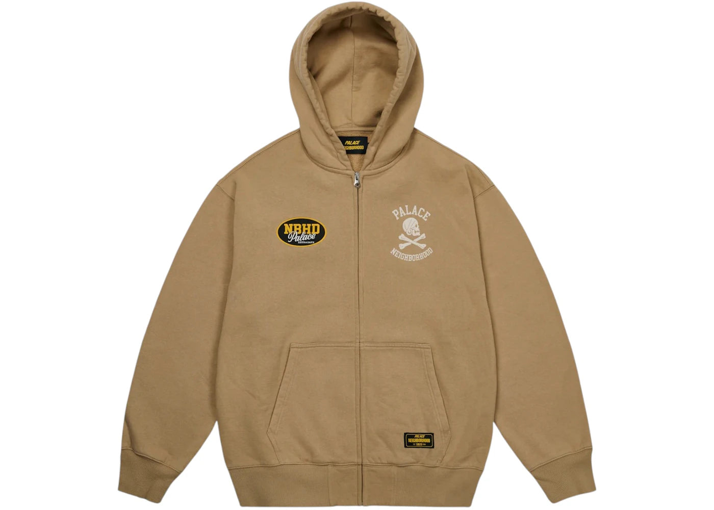 Palace x Neighborhood Skull Zip Hood Incense