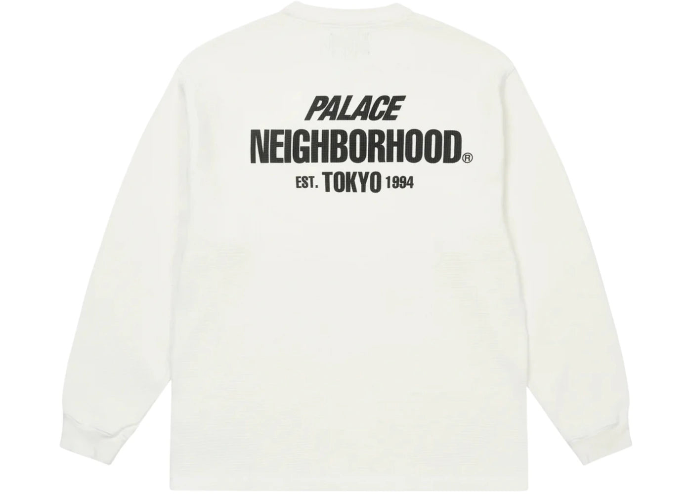 Palace x Neighborhood Waffle Jersey White