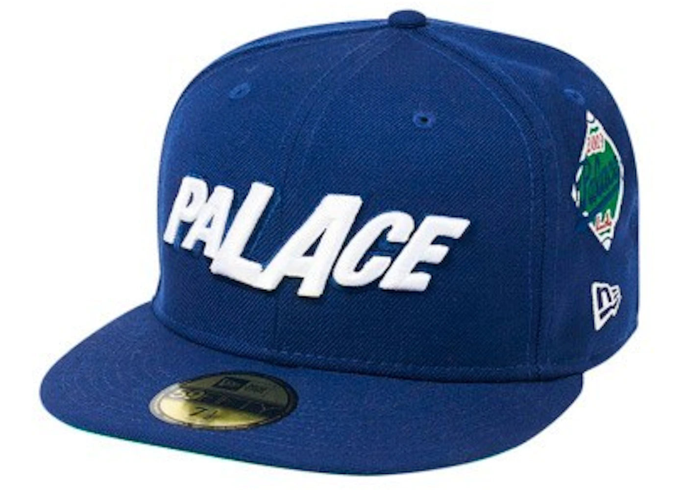 Palace x New Era LA Fitted Hat Blue