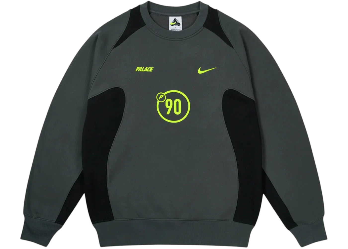 Palace x Nike Total P90 Crew Grey