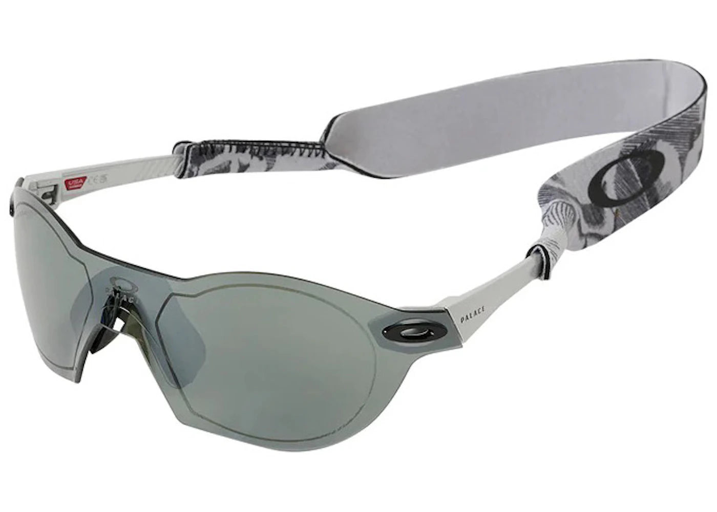 Palace x Oakley Subzero Sunglasses Silver/Prizm Black