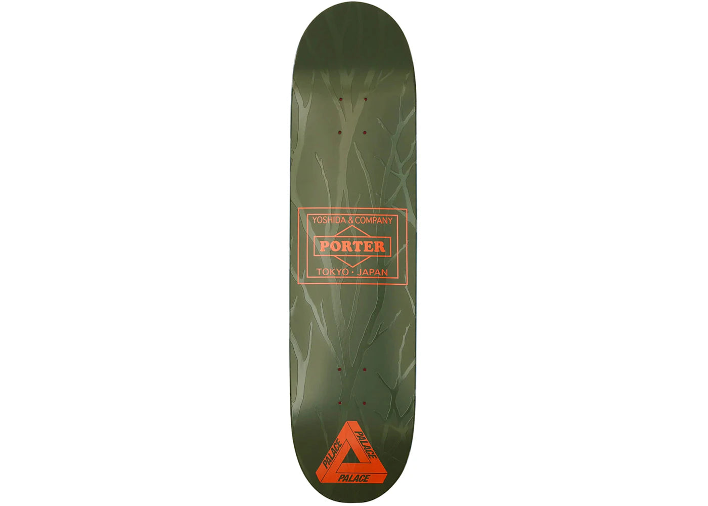 Palace x Porter 8.375 Skateboard Deck Olive