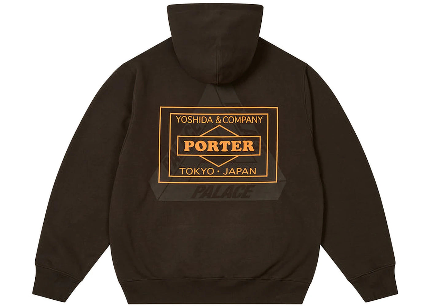 Palace x Porter Logo Hood Black