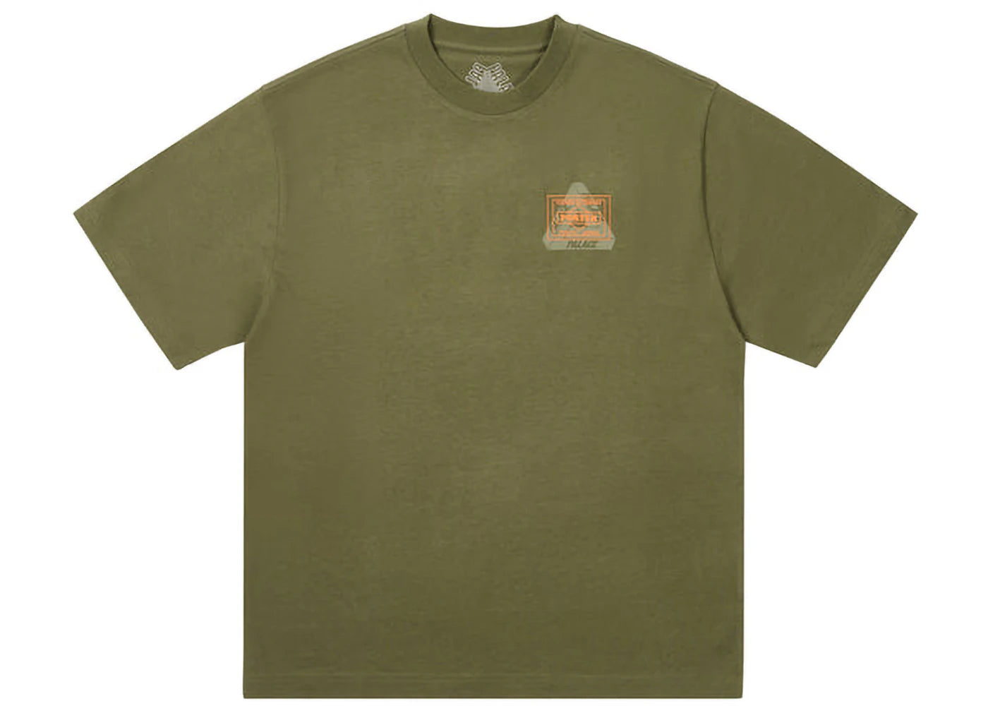 Palace x Porter Logo T-Shirt Olive
