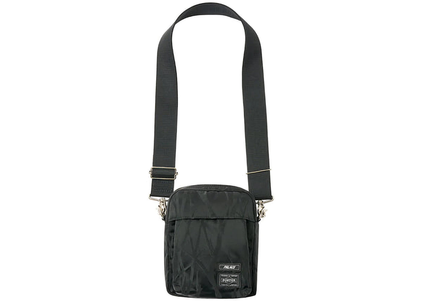 Palace x Porter Vertical Shoulder Bag Black/Jacquard