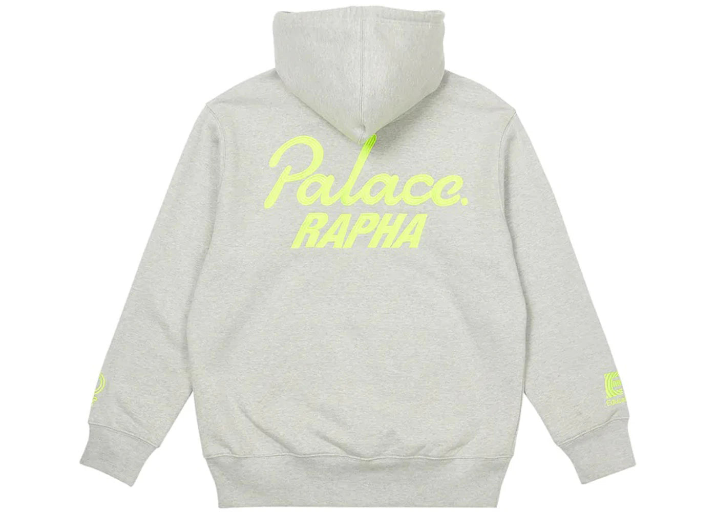 Palace x Rapha EF Education First Hoodie Grey Marl