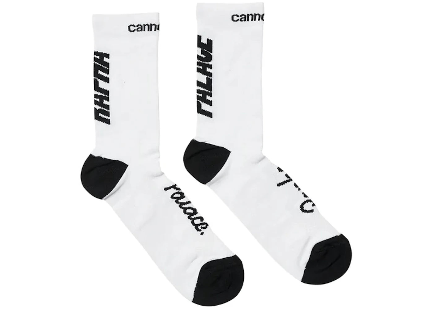 Palace x Rapha EF Education First Pro Team Socks White