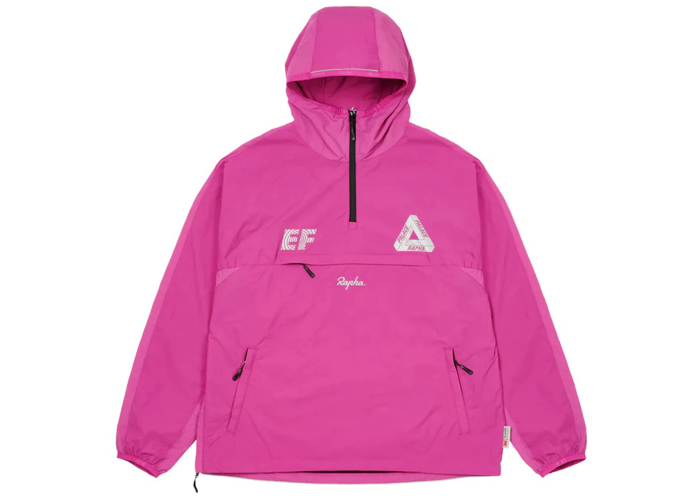 Palace x Rapha EF Education First Pullover Jacket Pink