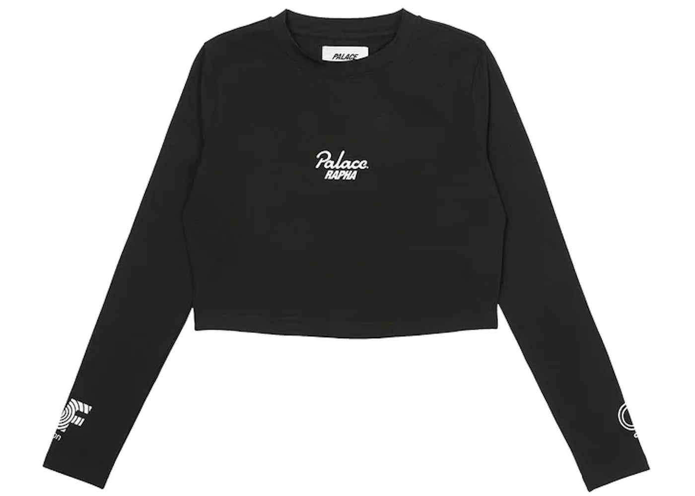 Palace x Rapha EF Education First Women's Cropped T-shirt Black