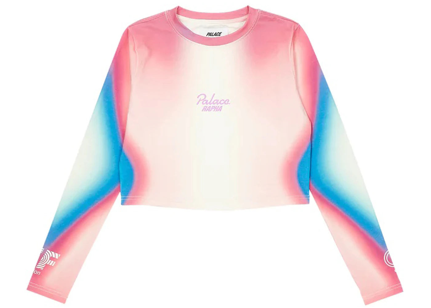 Palace x Rapha EF Education First Women's Cropped T-shirt Pink