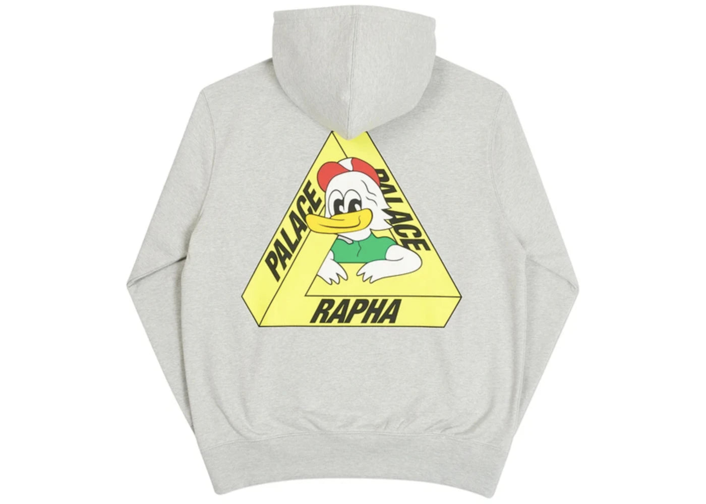 Palace x Rapha Off Bike Hood Grey Marl