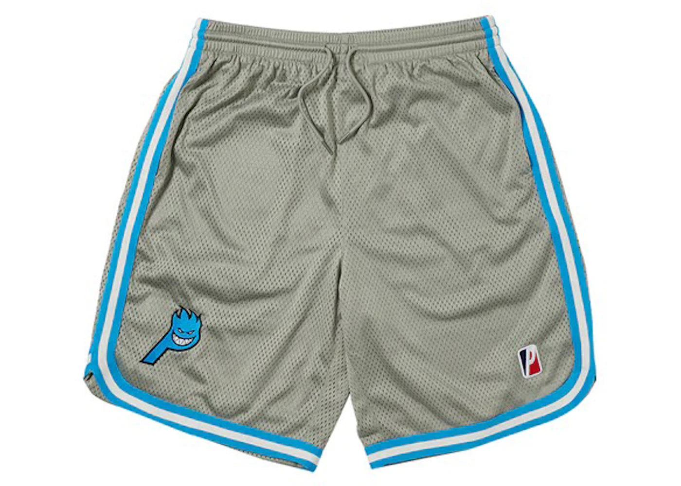 Palace x Spitfire Basketball Short Grey