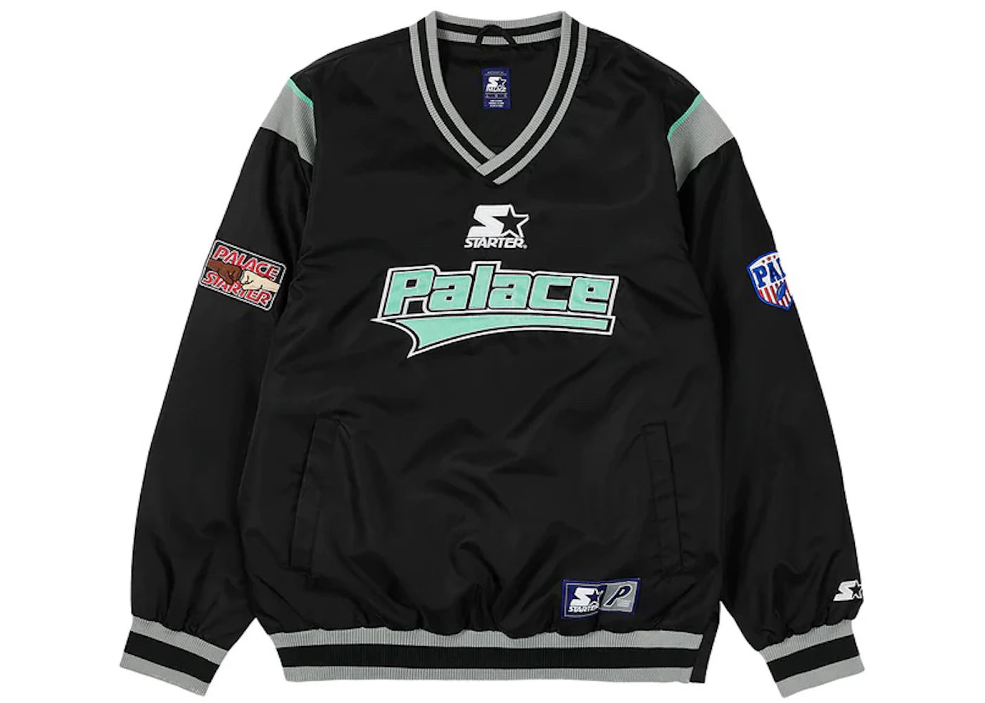 Palace x Starter Warm Up Pullover Black