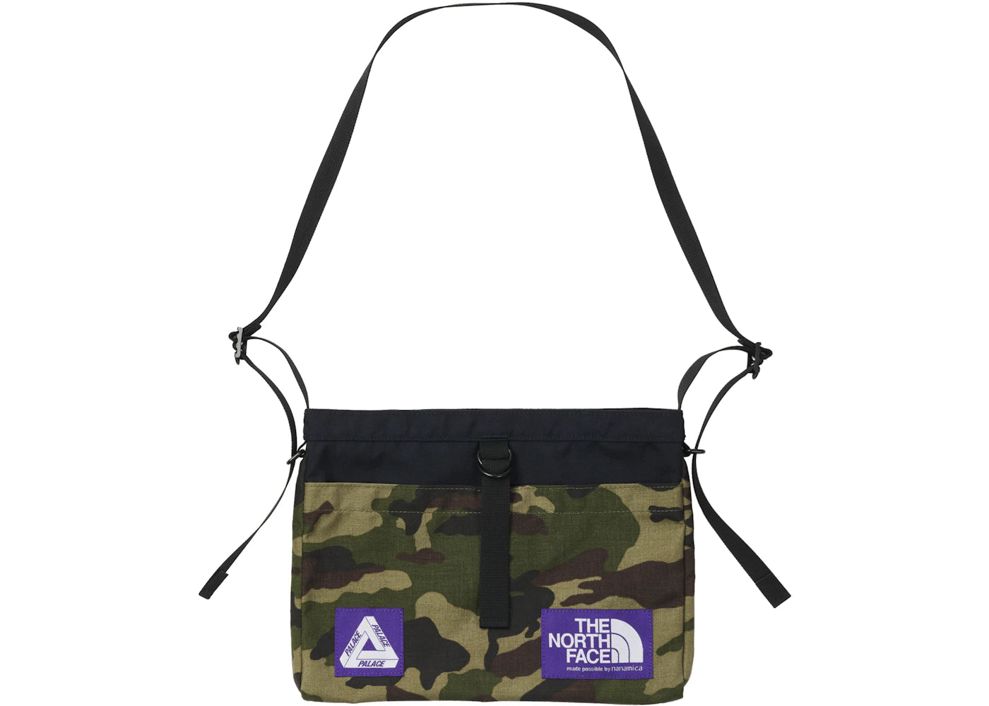 Palace x The North Face Purple Label Cordura Nylon Shoulder Bag Camouflage