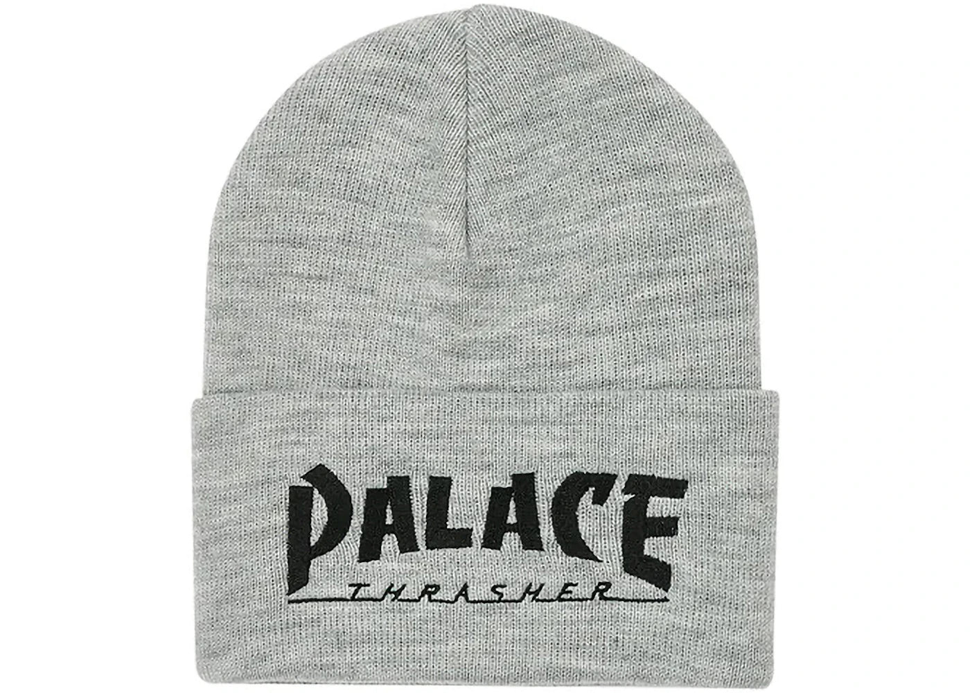 Palace x Thrasher Beanie Grey Marl