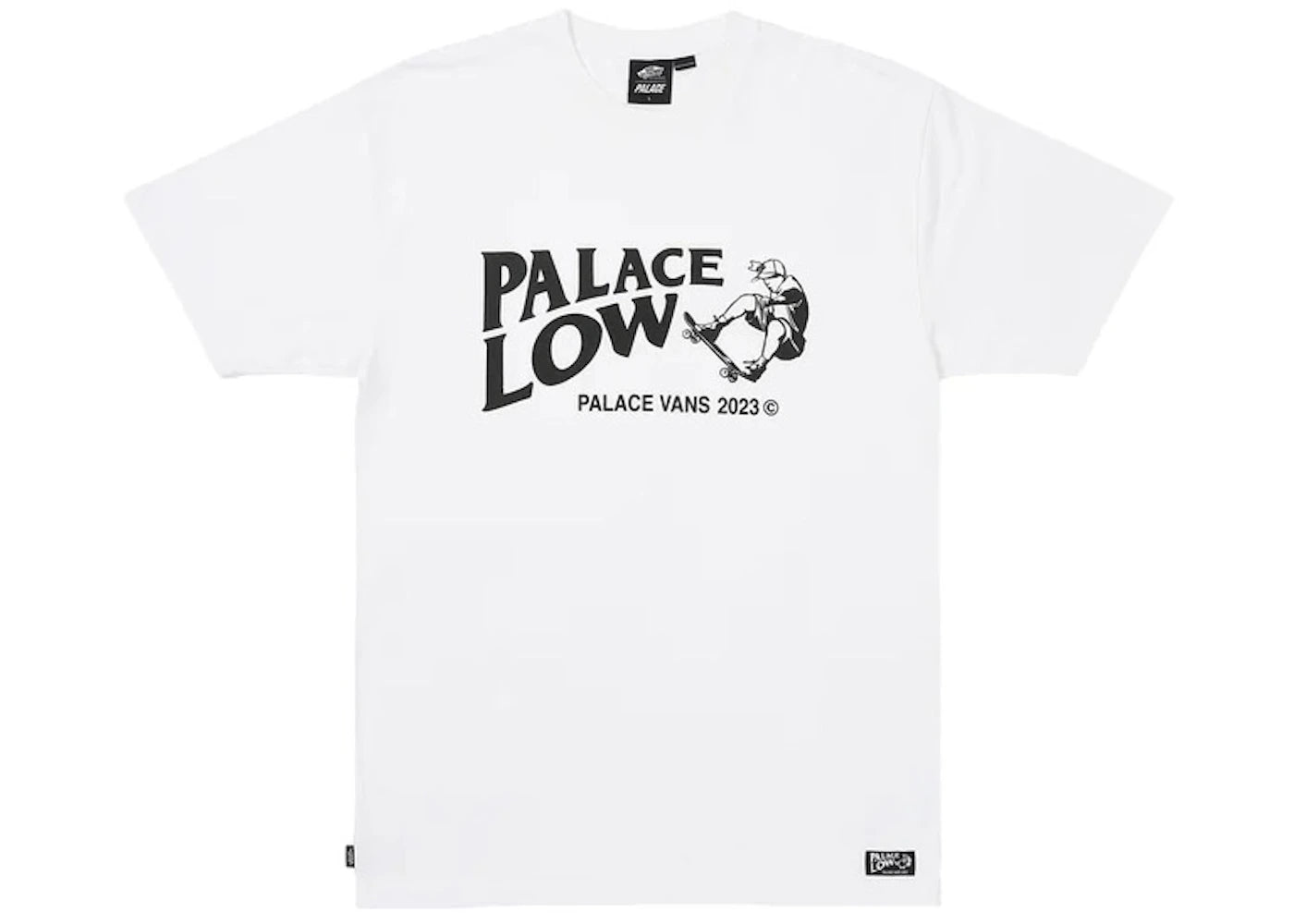 Palace x Vans Low T-Shirt White